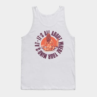 Inspirational Quote / Surf Club Tank Top